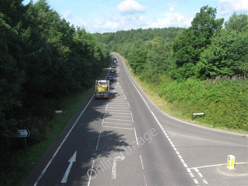 Photo 6x4 a228 - a228, road
