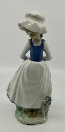 Lladro nao girl with - lladro/nao,