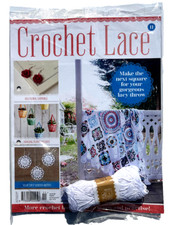 HACHETTE CROCHET LACE MAGAZINE PARTWORK ISSUE 11 ~ NEW ~