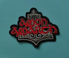 Rock Music Sew / Iron On Embroidered Patch:- Amon Amarth (b)