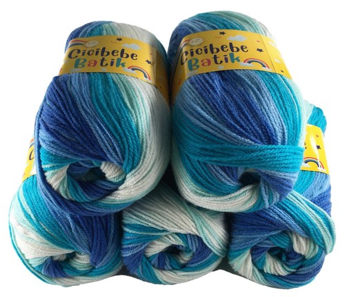 Rainbow baby wool - 5, x