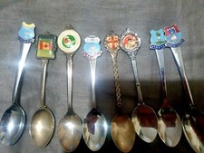 8 Collectible Spoons