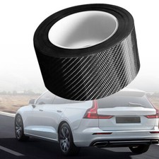 5CM*3M Carbon Fiber Car Sticker Door Sill Bumper Protector Anti Scratch Tape