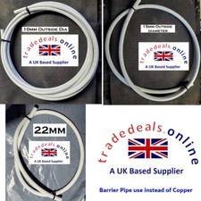 Barrier  Pipe Use instead of copper PE-X 10mm or 15mm or 22mm by the Metre