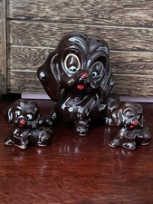 Vintage Big Eyed Dog And