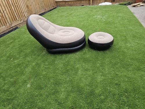 Inflatable lounger chair and - lounger,