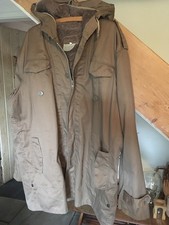 Vintage German Army/European Army Style Parka Jacket/Coat & Fury Liner,XXL-52” C