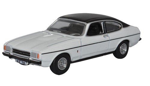 Oxford diecast white ford - 1:76,