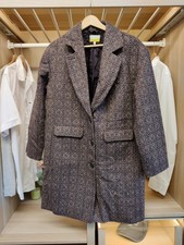 HOBBS NW3 UK 12 BEIGE OVERCOAT