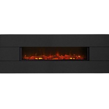 Focal Point Electric Fire 1.5kW Wall Mounted Realistic Flame Fireplace Remote