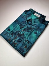 T. Corner Thai Silk Shirt Blue