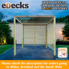 Pse slatted retreat privacy - retreat,