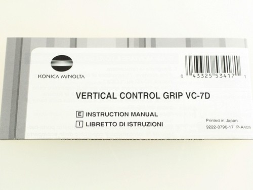 Instructions konica minolta - konica,