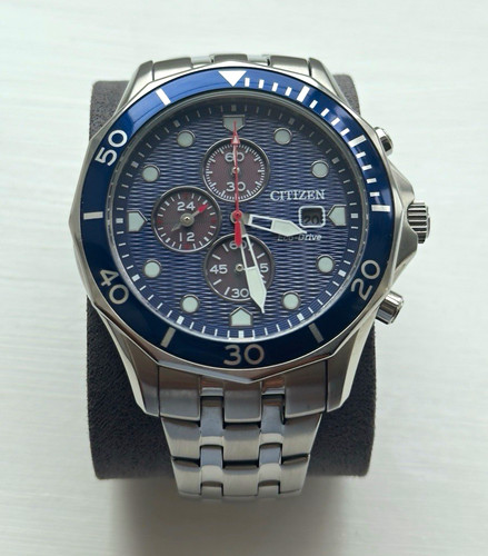 Citizen eco drive chronograph - eco-drive,