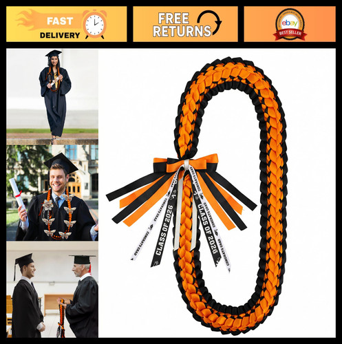 2026 graduation leis ribbon - graduation,