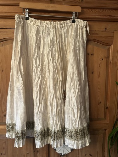 Zara fab cream embleshised - cream,
