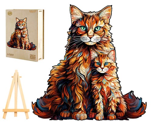 Large wooden puzzles 220 - puzzles, pcs
