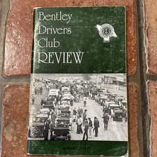 Bentley Drivers Club Review Magazine Booklet No 125, August 1977