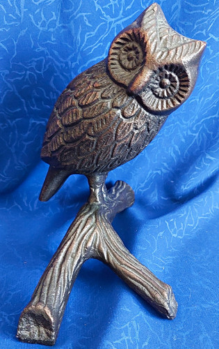 Beautiful metal figurine owl - beautiful,