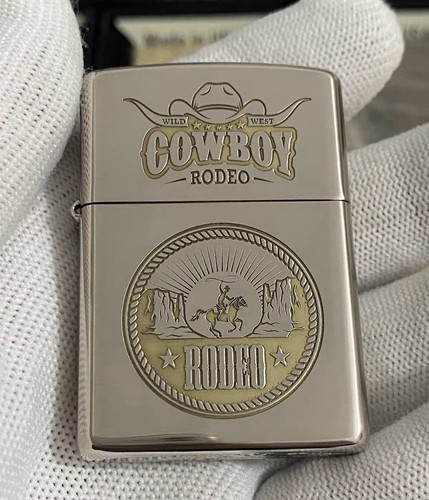 Zippo cowboy rodeo lighter - zippo,