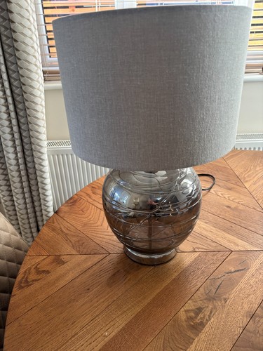 Next grey table lamp base - table,