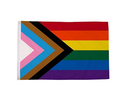 Large 5ft 3ft progress pride - large,