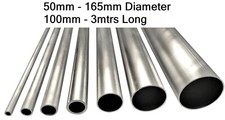 Aluminium round tube pipe - round,