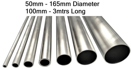 Aluminium round tube - aluminium,