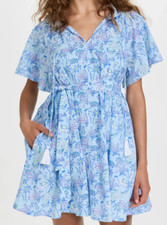 NWT Roller Rabbit Blue