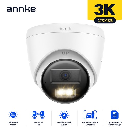 Annke 5mp security poe ip - 5mp,