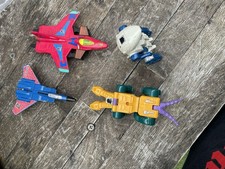 Transformers G1 and G2. 3 “ Toys 1980 S x 4 Bundle.