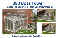 850 Boss Tower – Aluminium Access Scaffold Tower Excellent Condition 