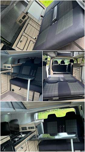Camper van rock and roll - rock, bed