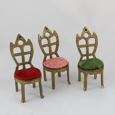 Antique Dollhouse Chairs