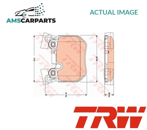 Brake pads set braking pad - brake,