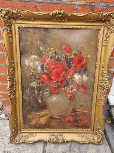 Hermina bruck antique oil - hermina,