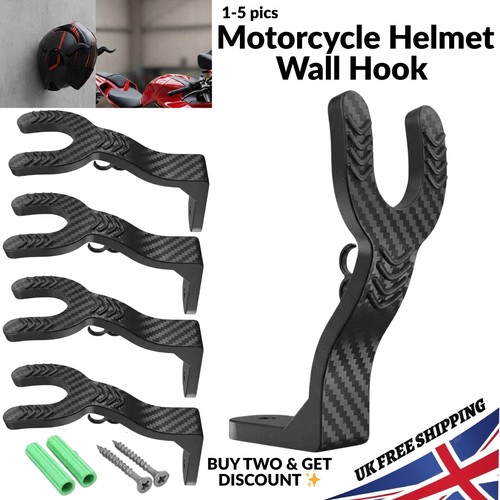 Helmet rack motorcycle wall - helmet,