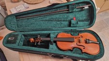 Sentor Student 3/4 Violin With Bow And Case (missing a string)