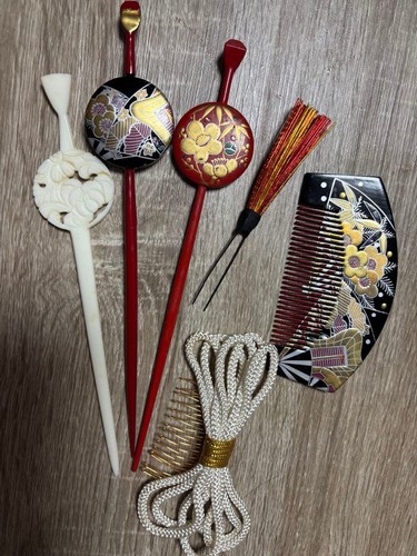 Japanese hair accessory set - hair,