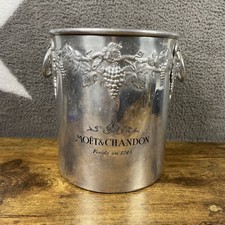 MOET & CHANDON vintage Champagne Ice bucket, Aluminium, M.O.D Meaux Argit, RARE