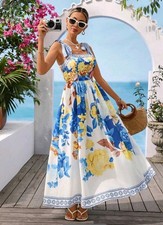 Women's Floral Maxi Dress