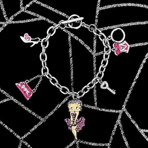 Betty boop charm bracelet - betty,