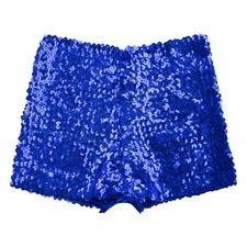 UK Kids Girls Sequins Shorts High Waist Gymnastic Shorts Ballet Dance Hot Pants