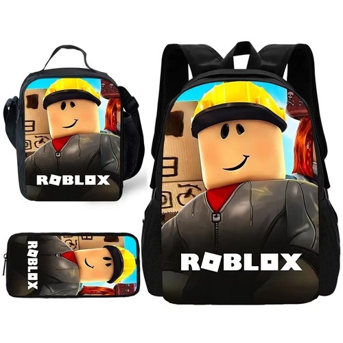 3pcs roblox child schoolbag - child,
