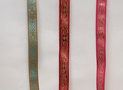 Jacquard woven ribbon - ,