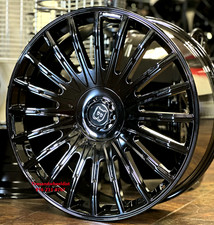 24" Gloss Black Brabus Style