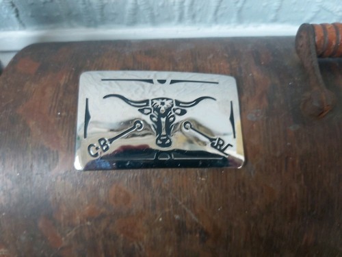 Old chambers belt buckle - old,
