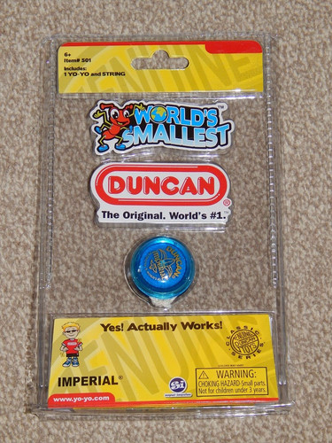 Duncan world smallest yo - duncan, world's
