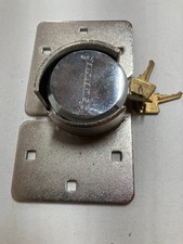 Heavy Duty Van Lock & Hasp 73mm With Fixing Bolts Silverline