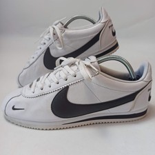 Nike Cortez Premium "Multi Swoosh" Men's Leather Trainers - White - Size 9 UK
